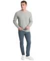 Kenneth Cole Mens Slim Fit Popcorn Crewneck Sweater Slim Tapered Fit Stretch Tech Pants In Teal