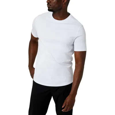 Kenneth Cole The Performance Crew Neck T-shirt In Heather Gray