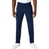 Kenneth Cole Mens Water Resistant Stretch Straight Leg Pants In Navy