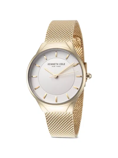 Kenneth Cole 메시 32mm 시계 In Gold