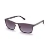 Kenneth Cole Gray Metal Sunglasses In Purple