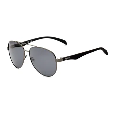 Kenneth Cole Metal Men's Sunglasses In Gray