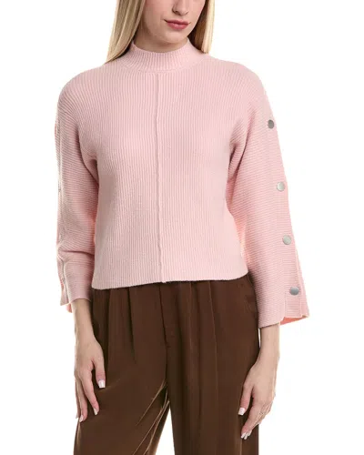 KENNETH COLE KENNETH COLE MOCK NECK PULLOVER SWEATER