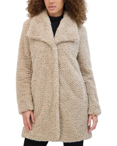 Kenneth Cole Monkey Coat In Neutral