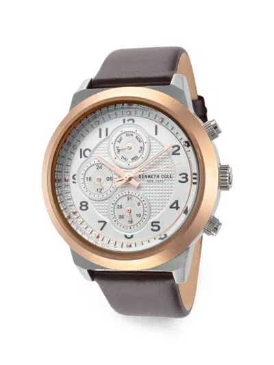 Kenneth Cole 멀티 다이얼 47mm 시계 In Gray