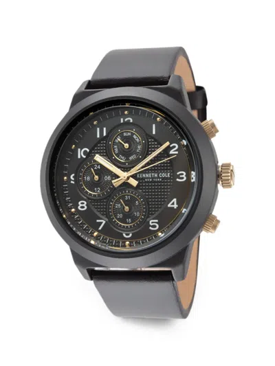 Kenneth Cole 멀티펑션 47mm 시계 In Black