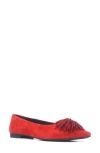 Kenneth Cole Natasha Flat In Fuego Suede