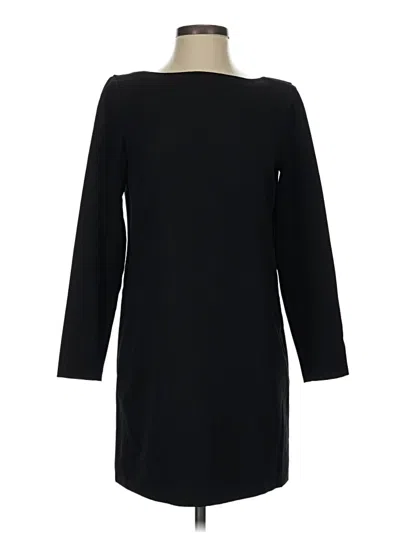 Kenneth Cole New York 3/4 Sleeve Top Black Boatneck Tops
