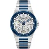 Kenneth Cole New York Automatic Bracelet Watch, 43.5mm In Blue/silver