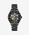 Kenneth Cole New York Automatic Bracelet Watch In Black