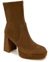 Kenneth Cole New York Block Heel Stretch Bootie