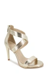 Kenneth Cole New York Brooke Sandal In Light Gold Pu