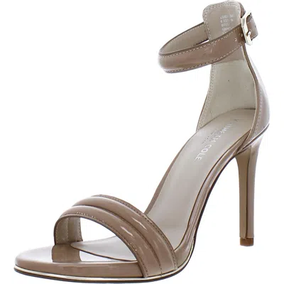 Kenneth Cole New York Brooke Womens Leather Ankle Strap T-strap Heels In Multi
