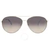 Kenneth Cole New York Brown Mirror Pilot Men's Sunglasses Kc00033 33g 63
