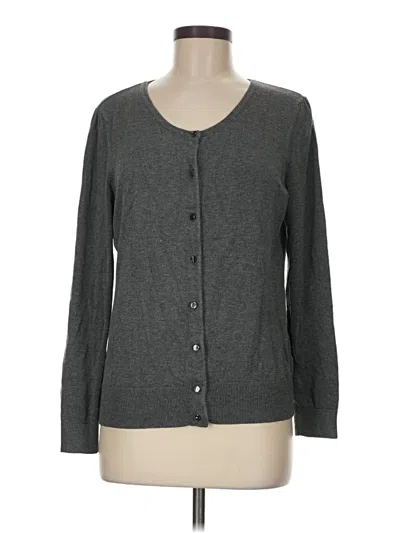 Pre-owned Kenneth Cole New York Cardigan Sweater In Gray