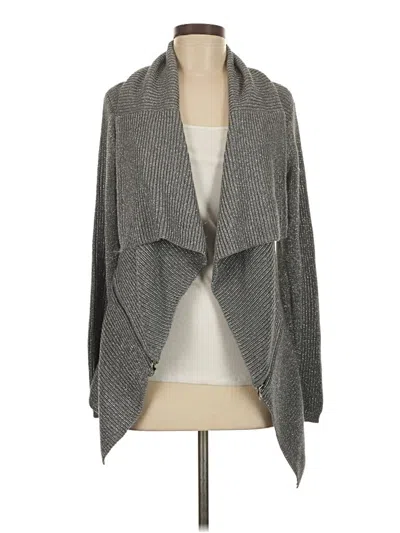 Pre-owned Kenneth Cole New York Cardigan Sweater In Gray