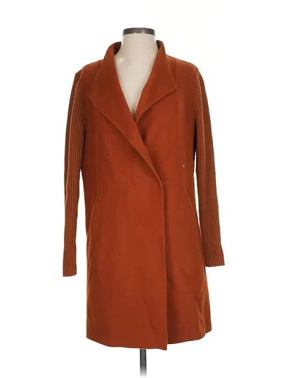 Pre-owned Kenneth Cole New York Cardigan Sweater In Orange