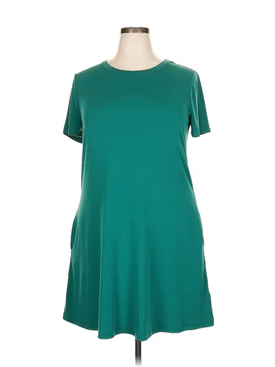 Kenneth Cole New York Casual Dress In Green