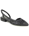Kenneth Cole New York Cayla Crochet Raffia Flat