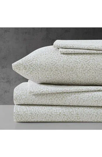 Kenneth Cole New York Chill Flowers Sheet Set In Beige