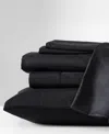 Kenneth Cole New York Closeout!  Solution Solid Microfiber 6-pc. Sheet Set, Queen In Black