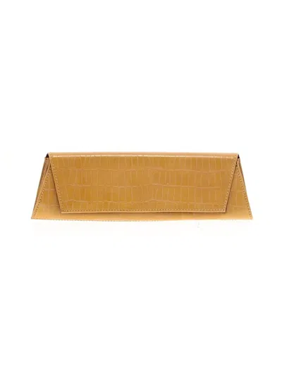 Pre-owned Kenneth Cole New York Clutch In Gold