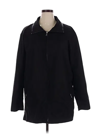Pre-owned Kenneth Cole New York Coat In Black