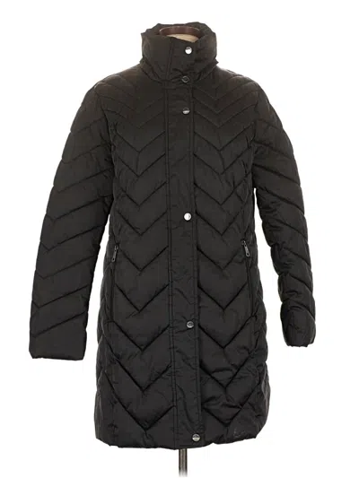Pre-owned Kenneth Cole New York Coat In Black