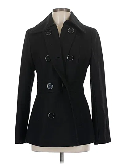 Pre-owned Kenneth Cole New York Coat In Black