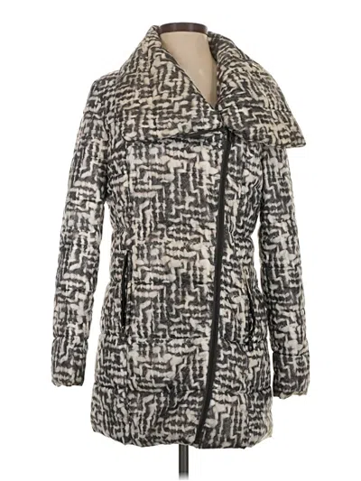 Pre-owned Kenneth Cole New York Coat In Gray