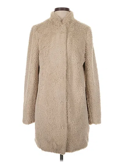 Pre-owned Kenneth Cole New York Coat In Tan