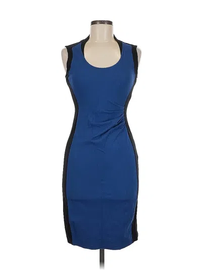 Pre-owned Kenneth Cole New York Cocktail Dress In Blue