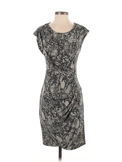 Pre-owned Kenneth Cole New York Cocktail Dress In Gray