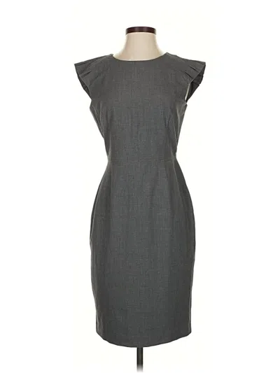 Pre-owned Kenneth Cole New York Cocktail Dress In Gray