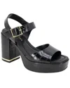 Kenneth Cole New York Darla Pu Sandal In Black