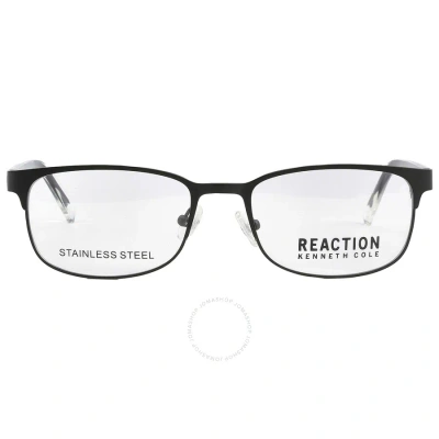 Kenneth Cole New York Demo Rectangular Unisex Eyeglasses Kc0801 002 53 In Black
