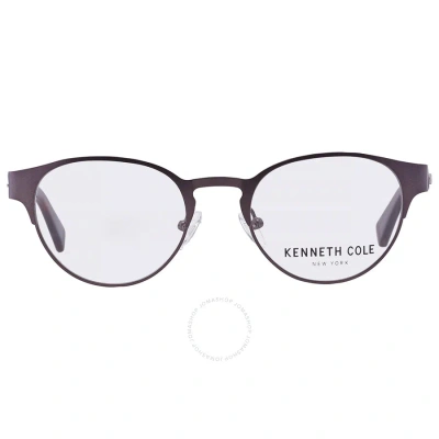 Kenneth Cole New York Demo Square Unisex Eyeglasses Kc0249-3 009 48 In Demo Lens