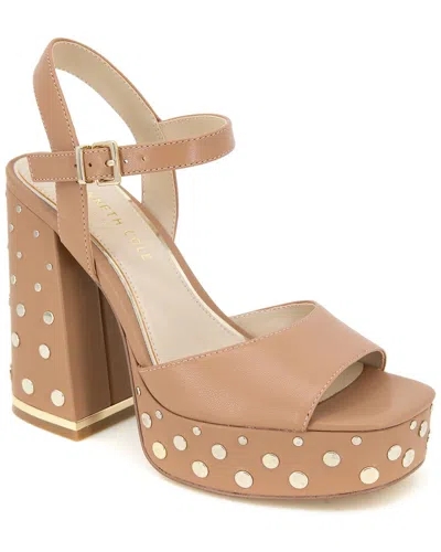 Kenneth Cole New York Dolly Studs Leather Platform Sandal