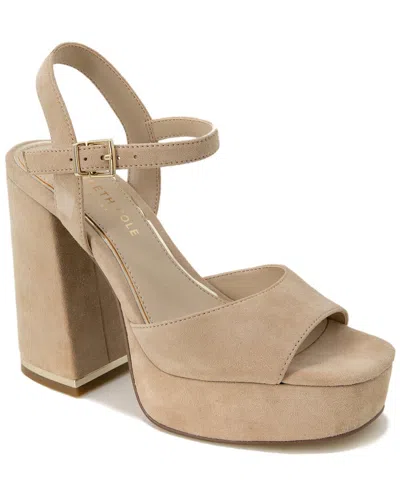 Kenneth Cole New York Dolly Suede Sandal In White