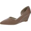 Kenneth Cole New York Ellis Womens Leather Slip On D'orsay In Pink
