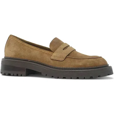 Kenneth Cole New York Fatima Womens Leather Lug Sole Loafers In Multi