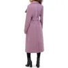 Kenneth Cole New York Fencer Collar Trench Coat In Mauve