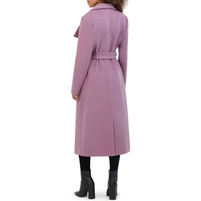 Kenneth Cole New York Fencer Collar Trench Coat In Mauve