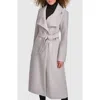 Kenneth Cole New York Fencer Collar Trench Coat In Platinum