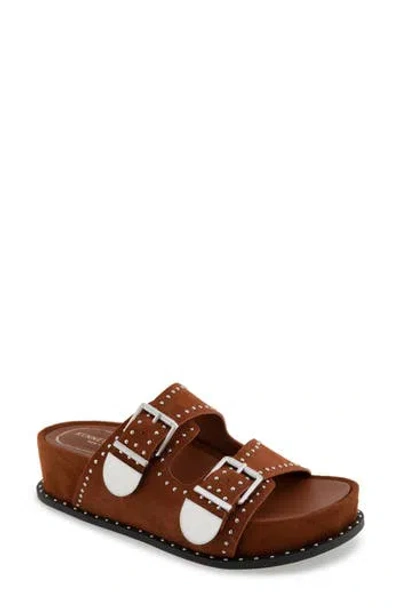 Kenneth Cole New York Gradie Wedge Sandal In Animal Print