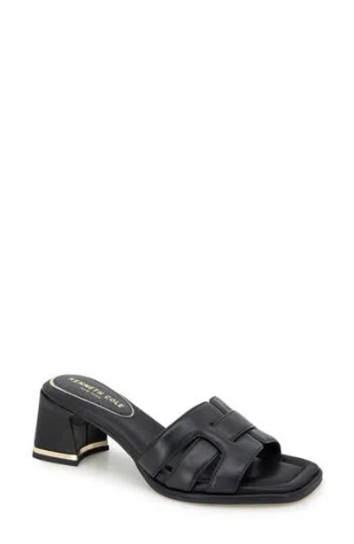 Kenneth Cole New York Harper Block Heel Sandal In Black