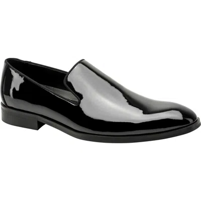 Kenneth Cole New York Harry Patent Venetian Loafer In Black