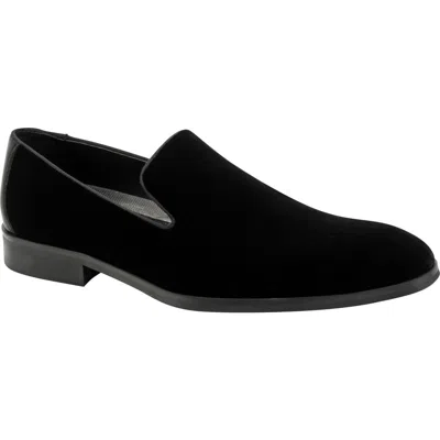 Kenneth Cole New York Harry2 Velvet Venetian Loafer In Black