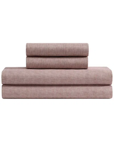 Kenneth Cole New York Haze Grid Sheet Set In Multi