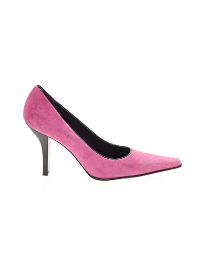 Pre-owned Kenneth Cole New York Heels In Pink